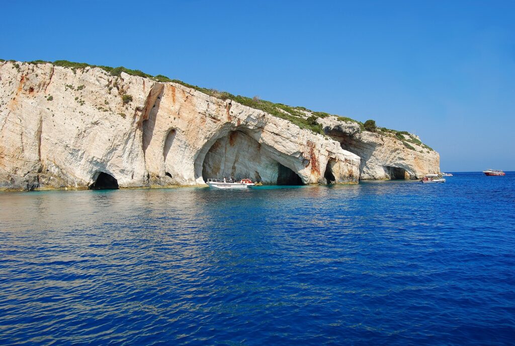 Stuis Törns - Griechenland - Grotte - Ionisches Meer - Höhle - Schnorcheln