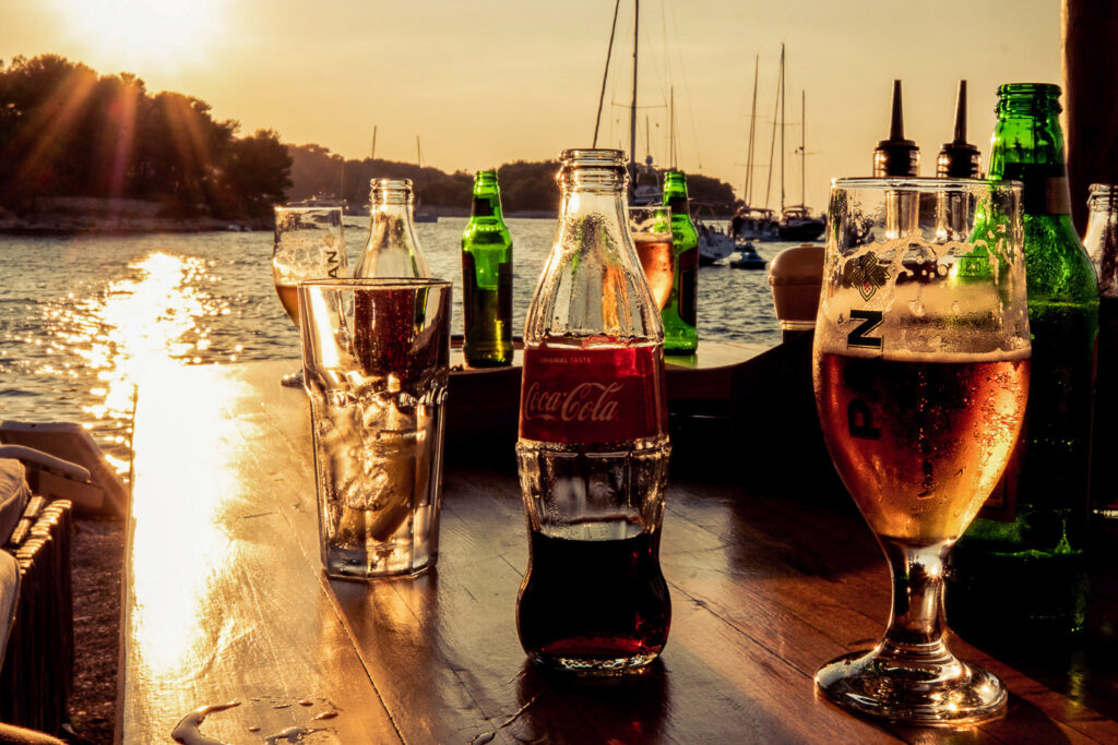 Gemeinsam den Abend ausklingen lassen, Stuis Törns, mitsegelnkroatien.de